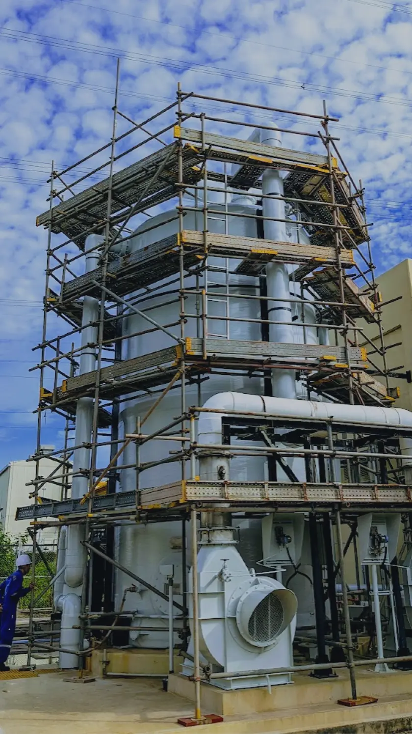 Commercial roof coating application